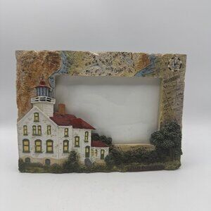 Grand Traverse Lighthouse Collectors Series Picture Frame By Donna Elias